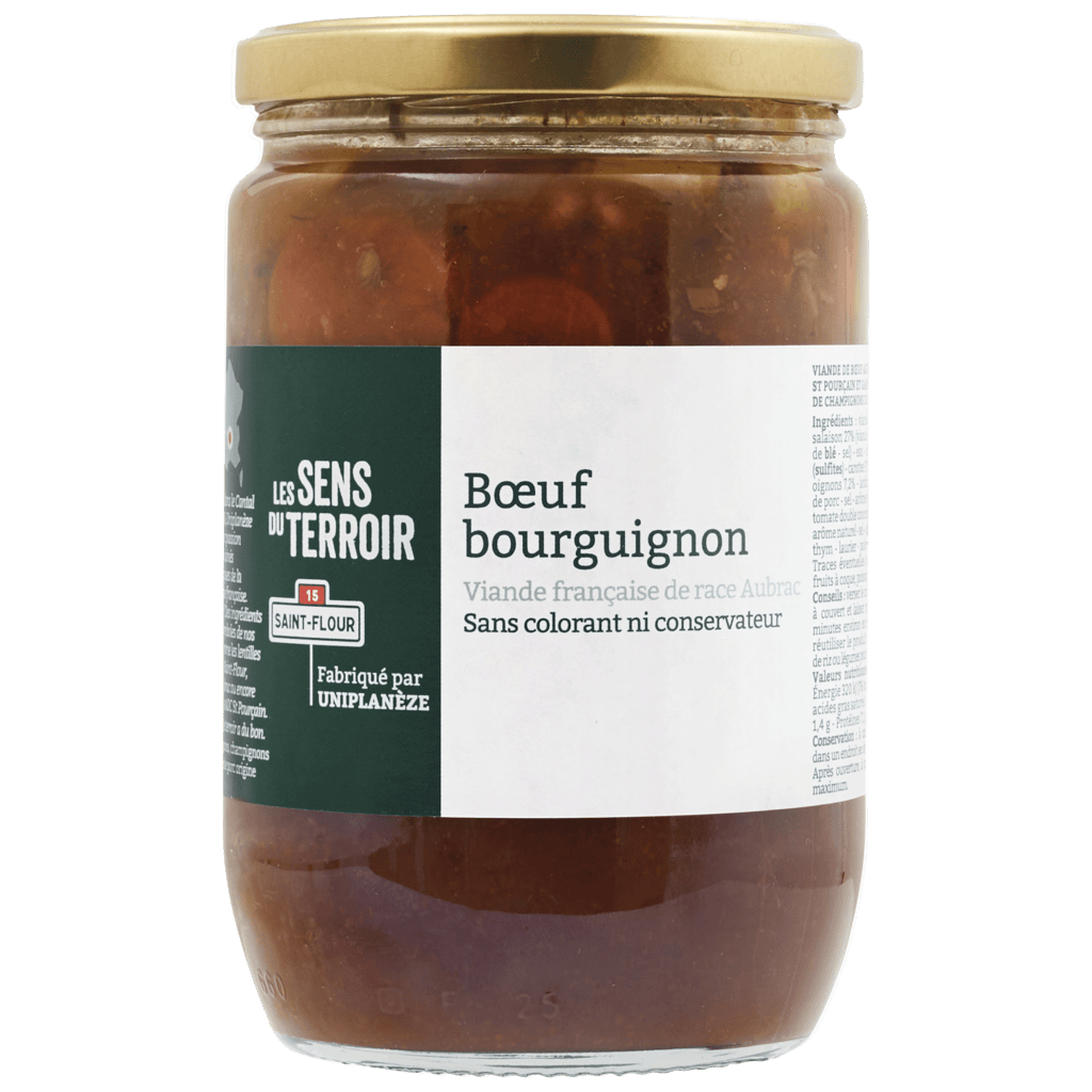 Bœuf bourguignon - Les Sens du Terroir