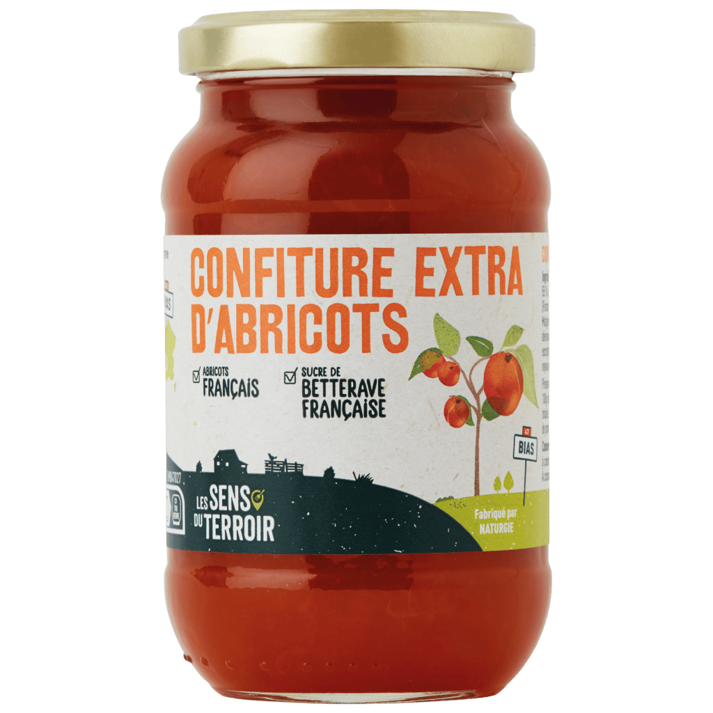 Confiture d'abricots - Les Sens du Terroir