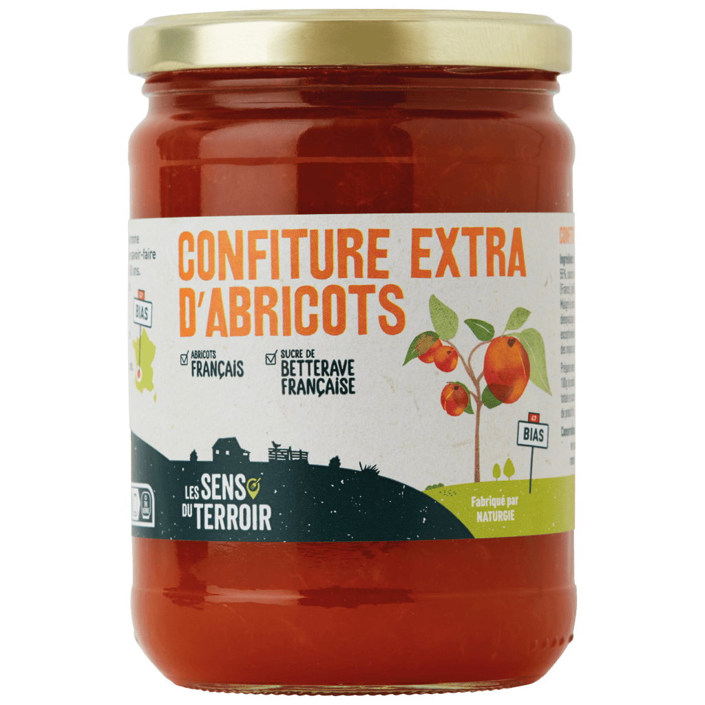 Confiture d'abricots - Les Sens du Terroir