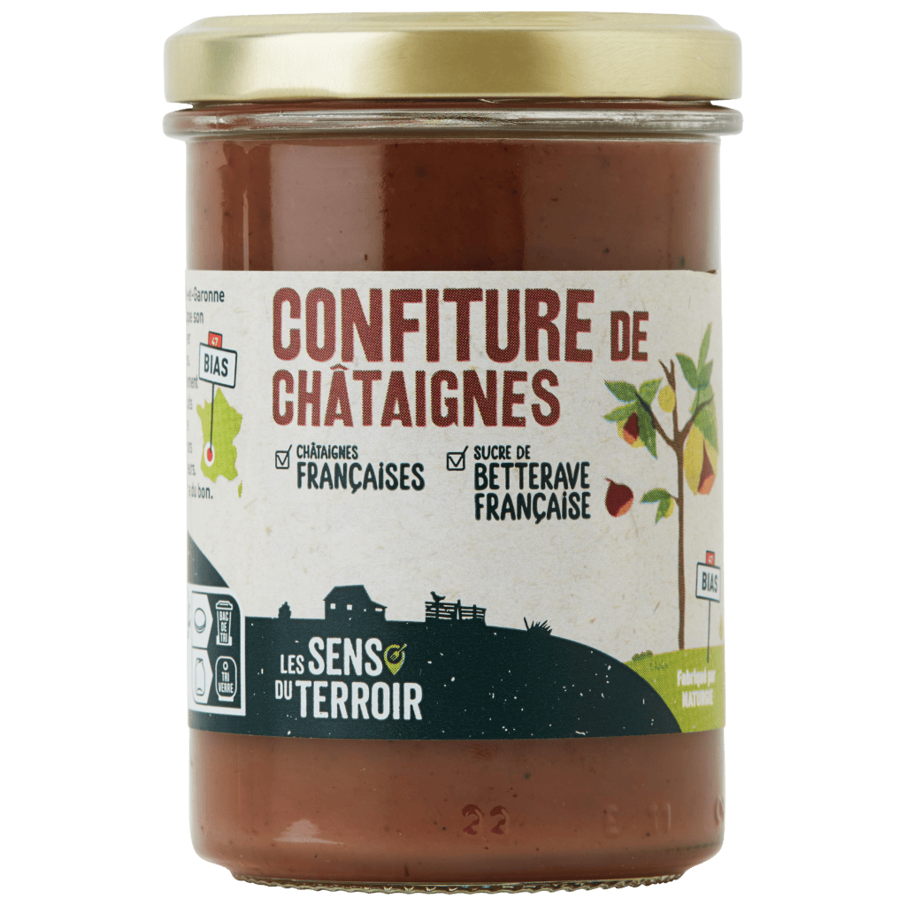 Confiture de châtaigne - Les Sens du Terroir