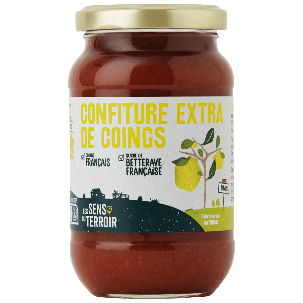 Confiture extra de coing - Les Sens du Terroir