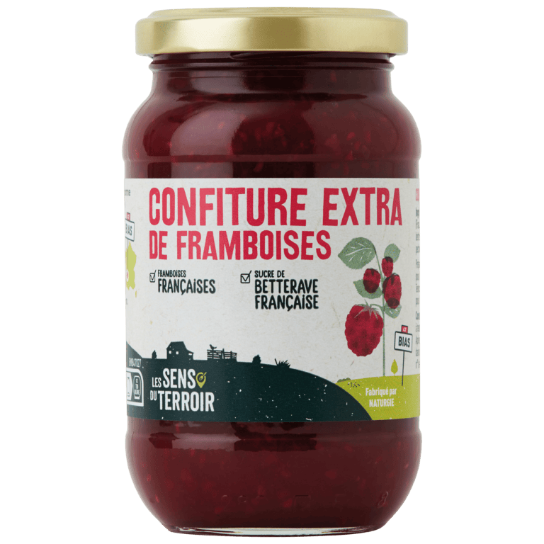 Confiture extra de framboises