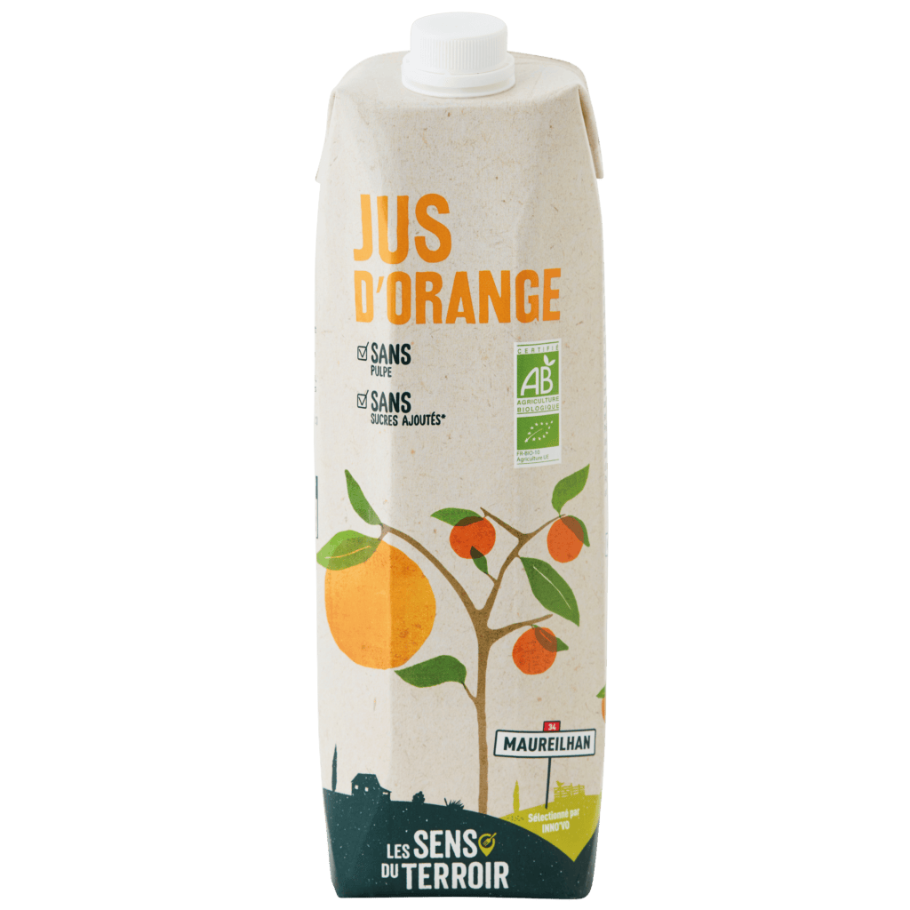 Jus d'orange BIO - Les Sens du Terroir