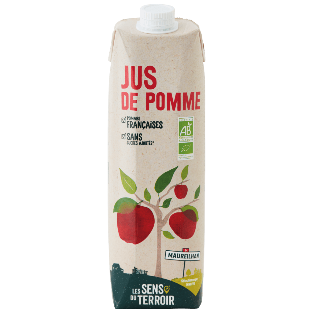 Jus de pomme BIO - Les Sens du Terroir