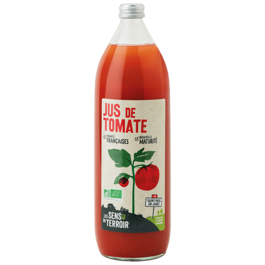 Jus de tomates BIO - Les Sens du Terroir