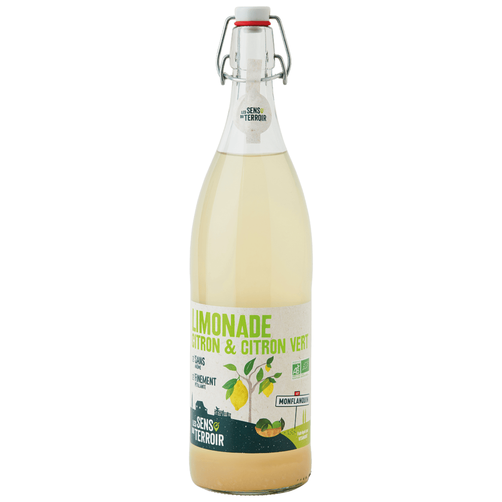 Limonade citron & citron vert BIO - Les Sens du Terroir