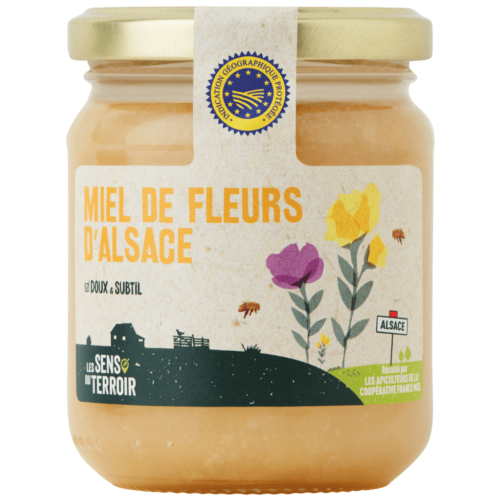 Miel de fleurs d'Alsace IGP  - Les Sens du Terroir