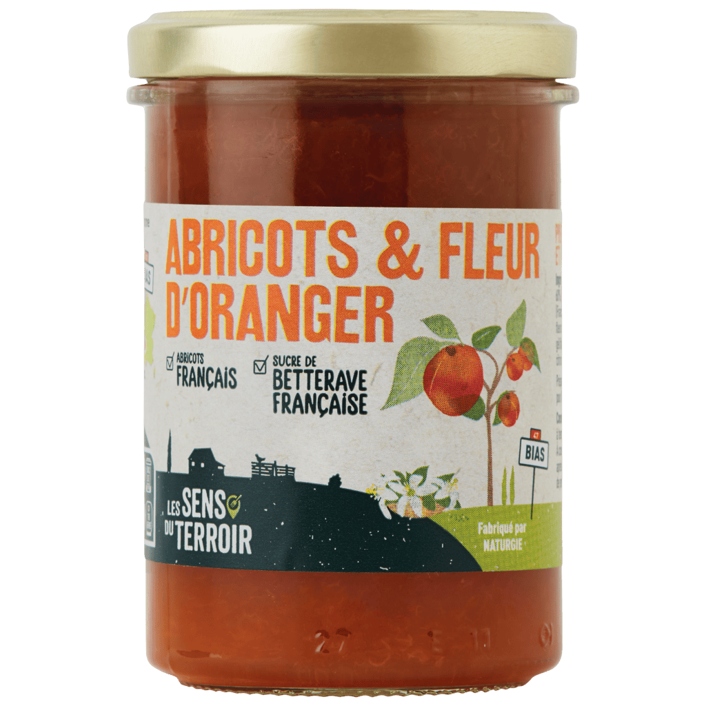 Préparation abricots et fleur d'oranger - Les Sens du Terroir