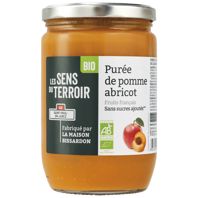 Purée de pomme abricot BIO