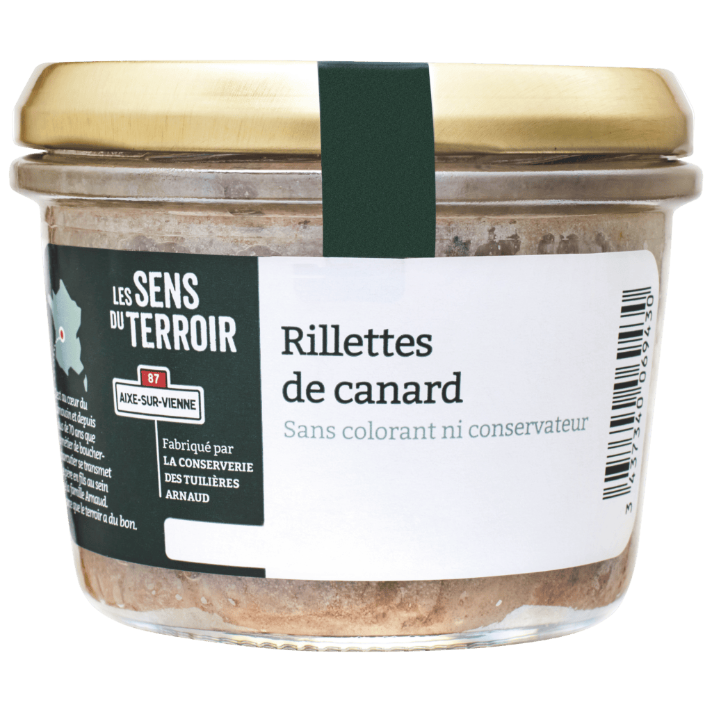 Rillettes de canard - Les Sens du Terroir