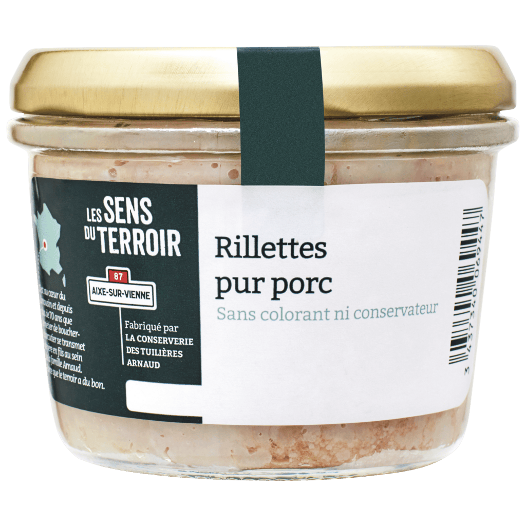 Rillettes pur porc - Les Sens du Terroir