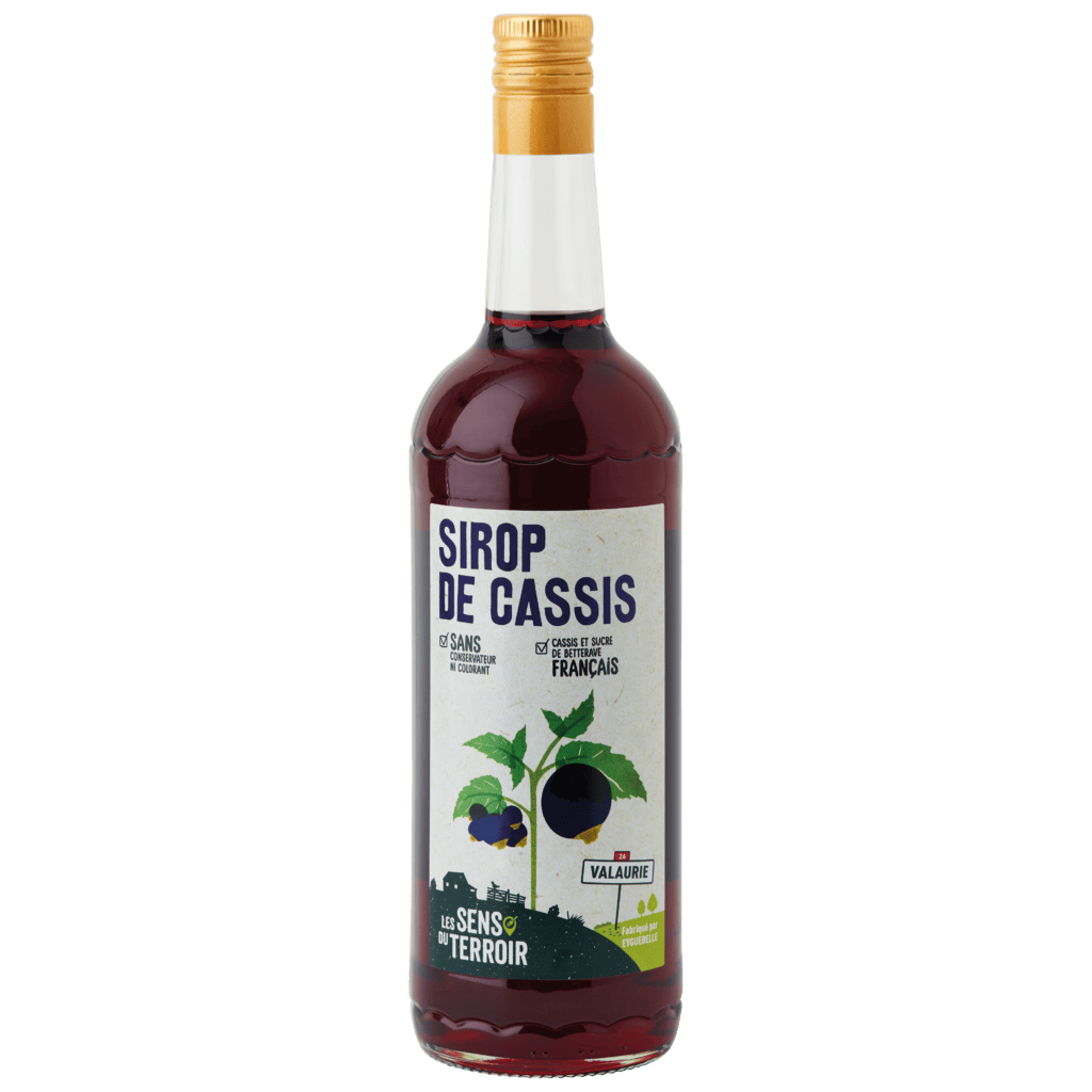 Sirop de cassis - Les Sens du Terroir