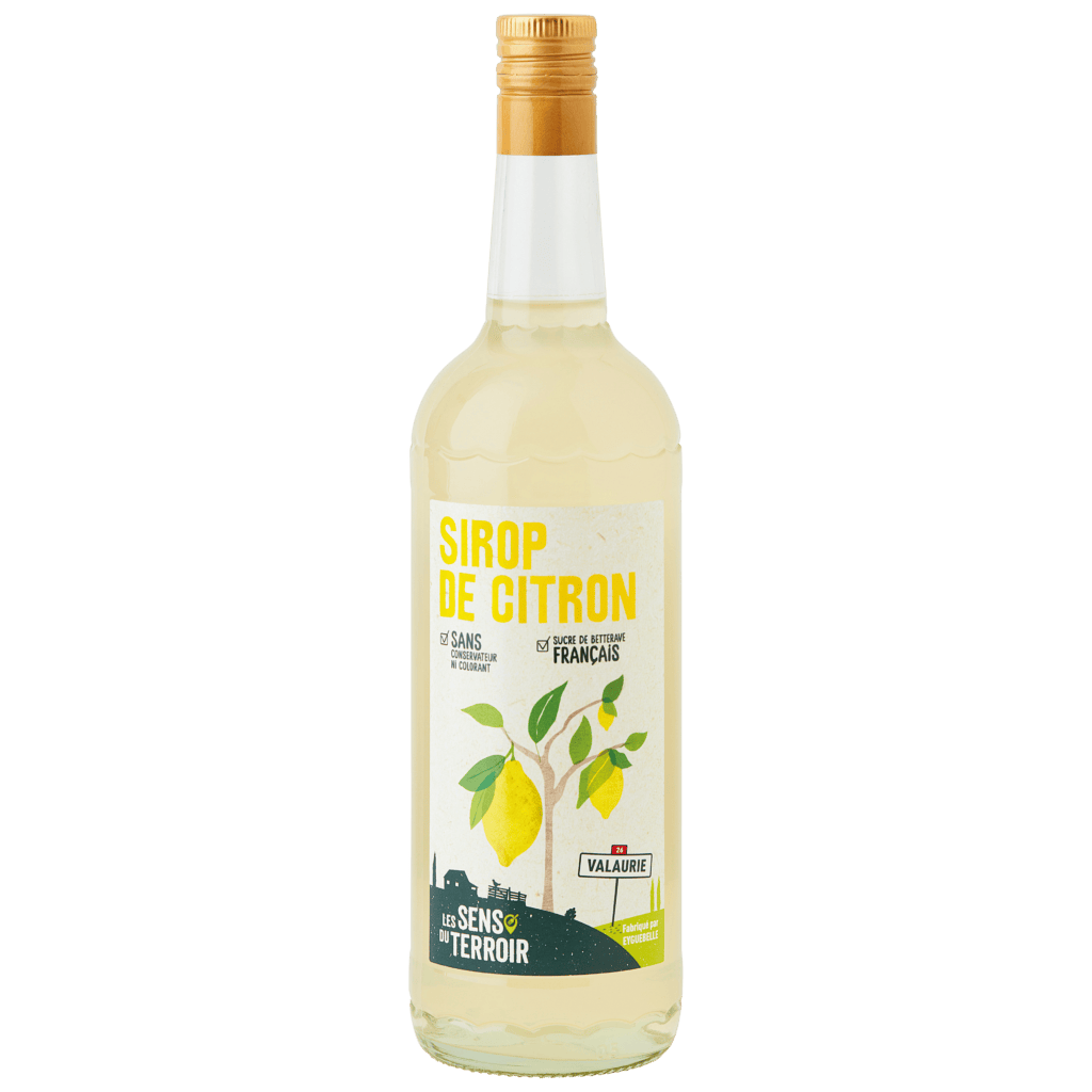 Sirop de citron - Les Sens du Terroir