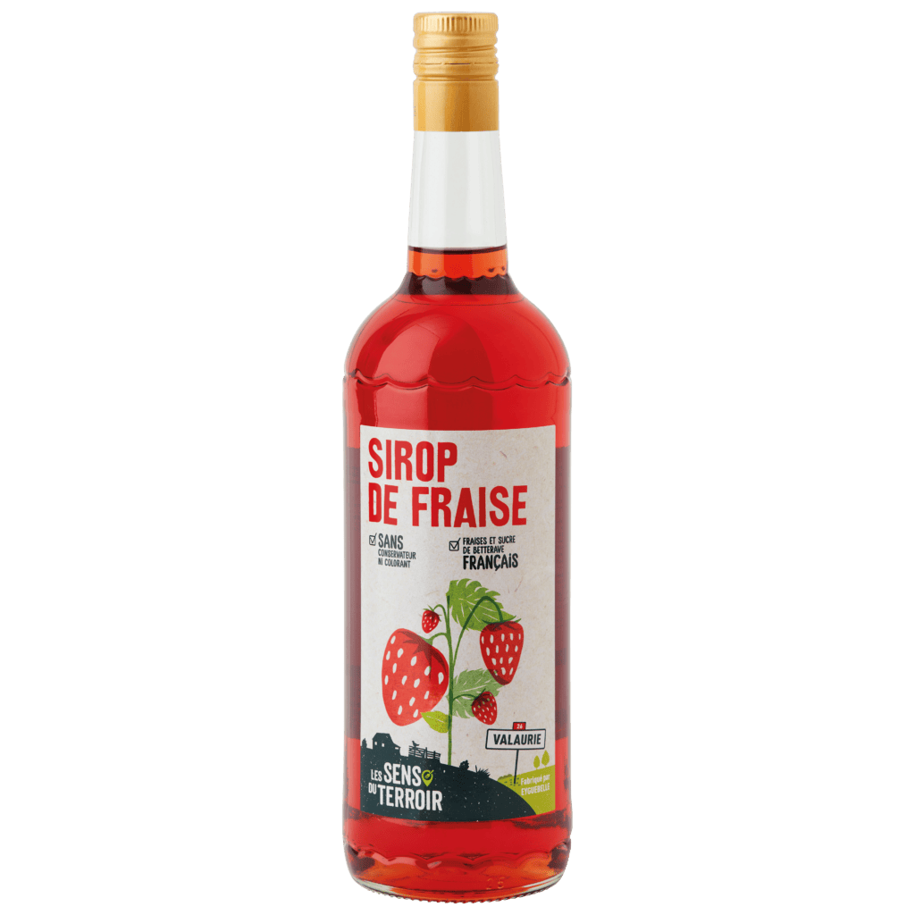 Sirop de fraise - Les Sens du Terroir