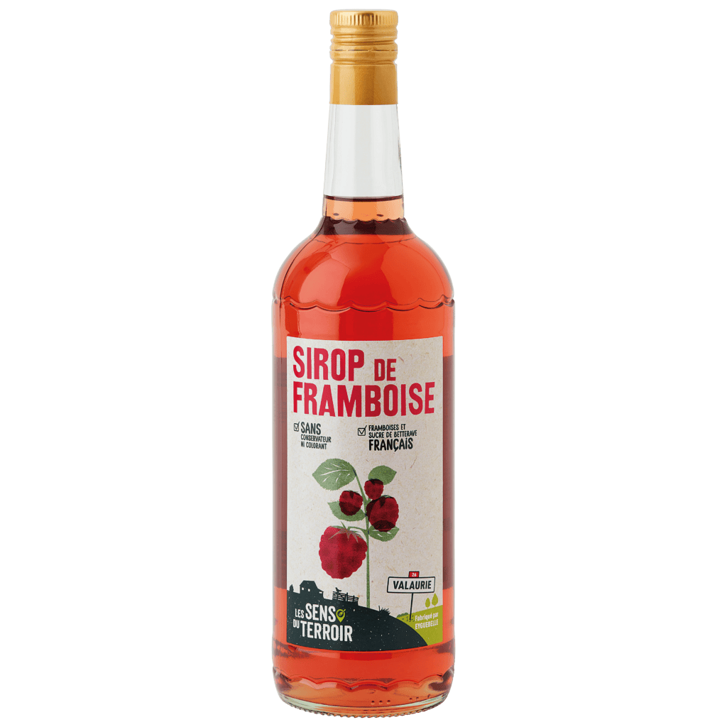 Sirop de framboise - Les Sens du Terroir