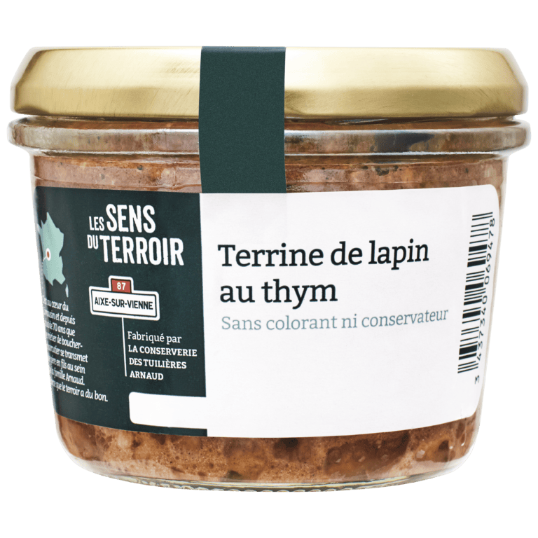 Terrine de lapin au thym